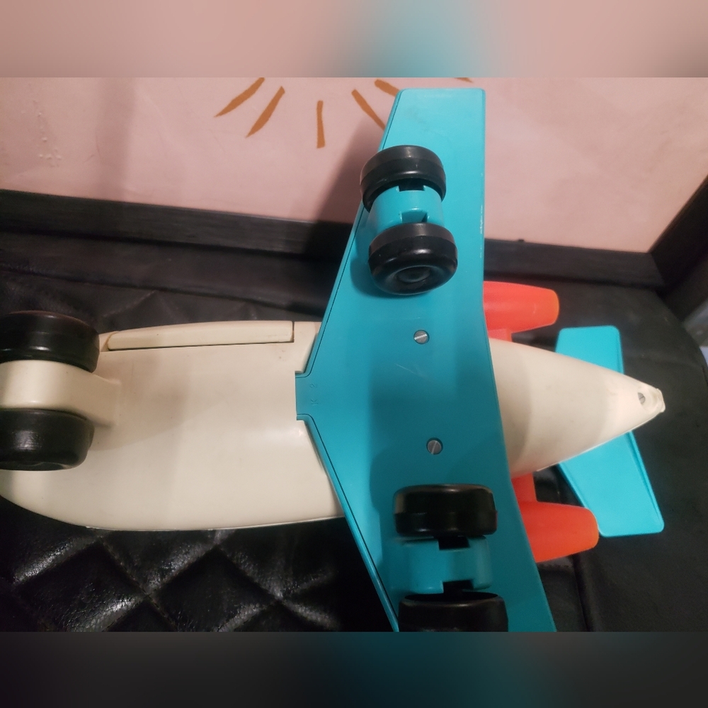 ✈️ Vintage 1970-72 Fisher-Price Little People Jet Airliner #462 + 2 Bonus (3PC.) - Picture 11 of 14